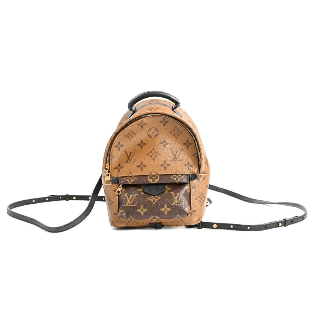 Louis Vuitton Palm Springs Backpack Rucksack Leather Tan